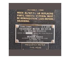 BC221 Frequency Meter - Collectors Item !